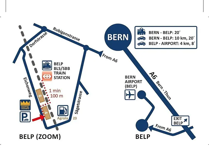 Lorentes Bern Airport Отель